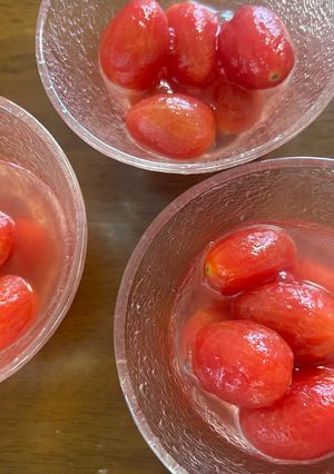 ミニトマトの蜂蜜レモン漬け-レシピのメイン写真