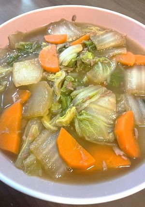 白菜とツナのとろとろ煮-レシピのメイン写真