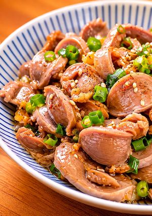 我が家の砂肝ぽん酢-レシピのメイン写真