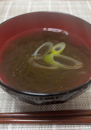 沖縄の定番🏝️もずくスープ！-レシピのメイン写真