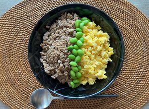 覚えやすい分量で！そぼろごはん-レシピのメイン写真