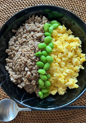 覚えやすい分量で！そぼろごはん-レシピのメイン写真