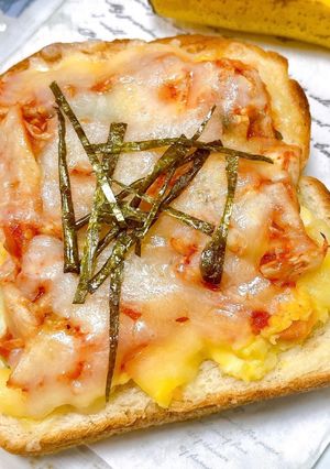 ポテサラキムチトースト🍞-レシピのメイン写真