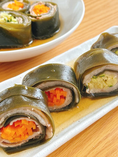 料亭風☆豚肉と野菜の昆布巻き-レシピのメイン写真