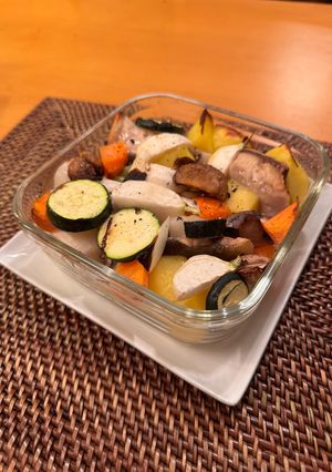 鮭と野菜のグリル-レシピのメイン写真