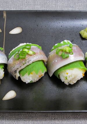 鰯の手まり寿司-レシピのメイン写真