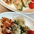ピーマンの詰め焼き&じゃが焼き