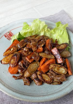 焼きごぼうと豚肉のきんぴら-レシピのメイン写真
