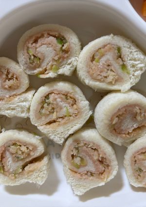 鶏ササミとキュウリのトマトサンド-レシピのメイン写真