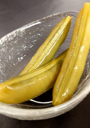 作り置き可能！　スナップエンドウのお浸し-レシピのメイン写真