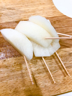 梨スティック✳︎最後まで美味しく食べよ♪-レシピのメイン写真