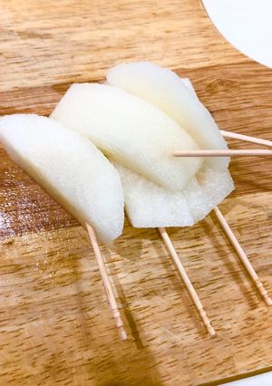 梨スティック✳︎最後まで美味しく食べよ♪-レシピのメイン写真