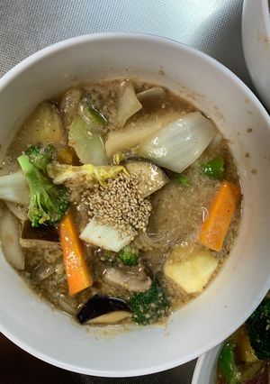 簡単ジャーマンポテト味ツナ根菜白菜野菜炒-レシピのメイン写真