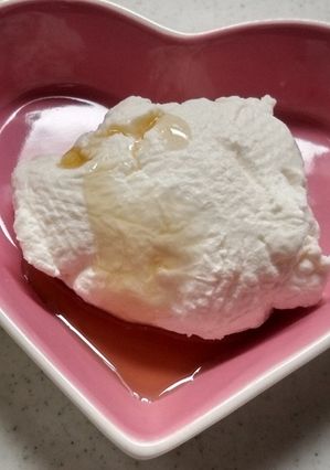 水切りヨーグルト♡高級なデザートに変身-レシピのメイン写真