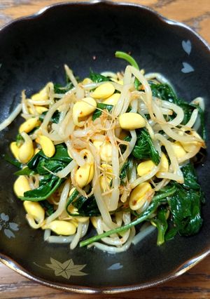 豆もやしと葉唐辛子のナムル-レシピのメイン写真