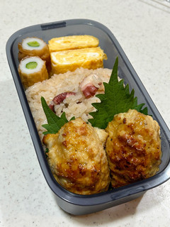 たこ飯つくね弁当-レシピのメイン写真