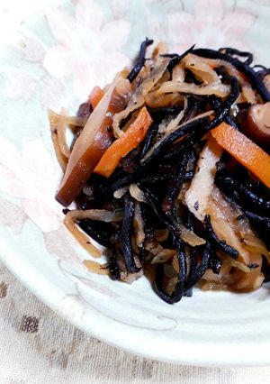 簡単☆長ひじきと乾物ミックスの煮物-レシピのメイン写真