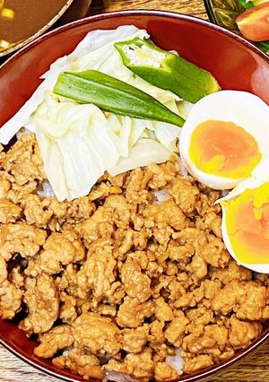 ひき肉ルーローハン風-レシピのメイン写真