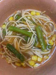 食べるパスタスープ 自分用-レシピのメイン写真