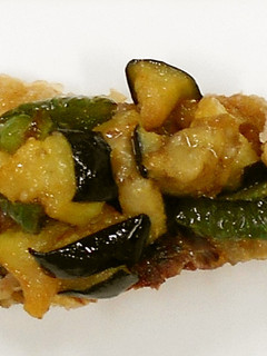 ≪給食≫夏野菜と鯵の南蛮漬け-レシピのメイン写真