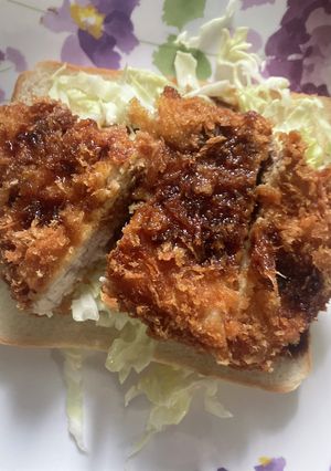 オガタ家　ランチ　カツサンド-レシピのメイン写真