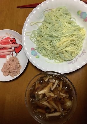 ヘルシーめんつゆそうめん♪-レシピのメイン写真