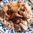 お財布に優しい☆豚こま切れの冷しゃぶ