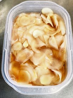 新生姜で甘酢漬け-レシピのメイン写真