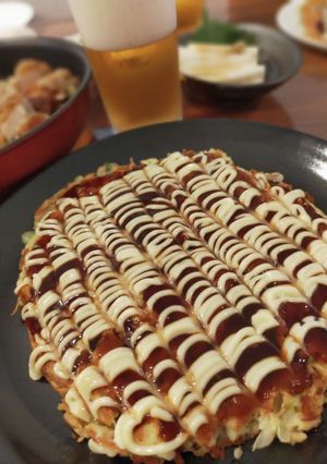 強力粉で作る簡単お好み焼き♡-レシピのメイン写真