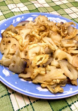 れんこん&油揚げのチーズ焼き-レシピのメイン写真