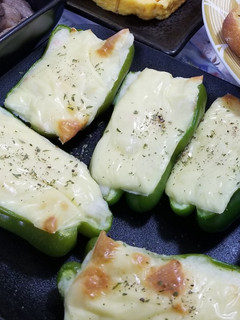 ピーマンのポテチーズ-レシピのメイン写真