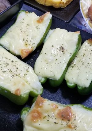 ピーマンのポテチーズ-レシピのメイン写真