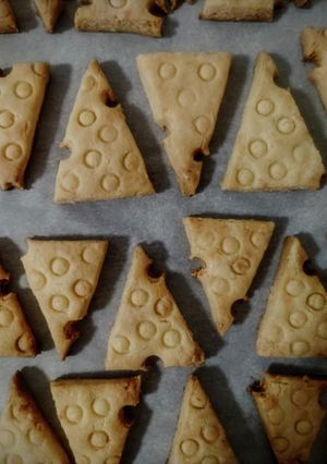 ザクザクチーズクッキー-レシピのメイン写真