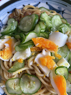 きゅうりとレトルトカレーのパスタ-レシピのメイン写真