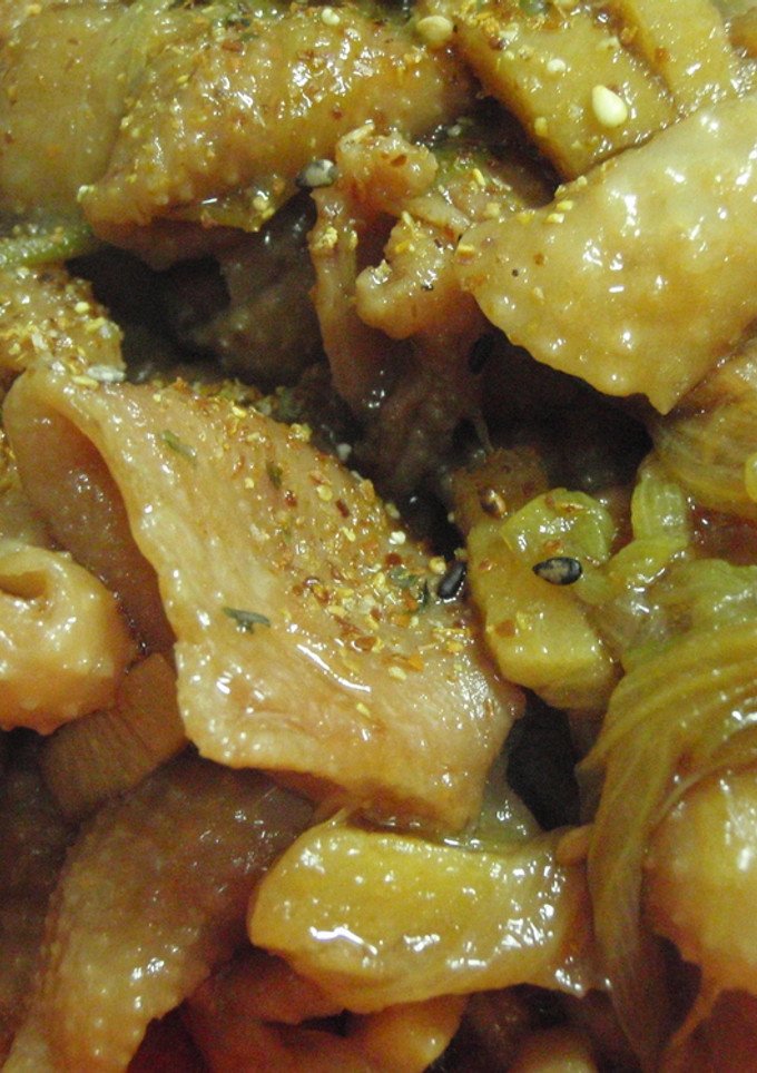 鶏皮の甘辛煮♪-レシピのメイン写真