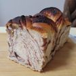 100均パウンド型de簡単ミニあん食パン
