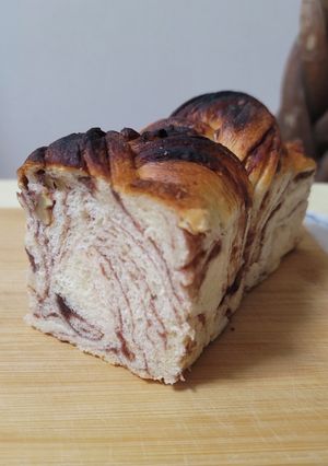 100均パウンド型de簡単ミニあん食パン-レシピのメイン写真