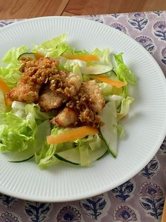 *鶏むね肉でやわらか油淋鶏*-レシピのメイン写真