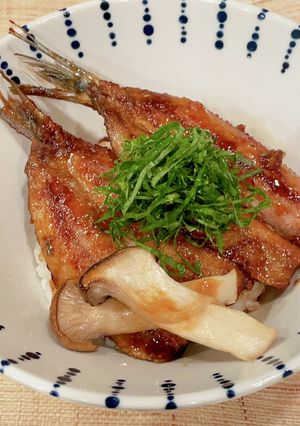 いわしのかば焼き丼-レシピのメイン写真