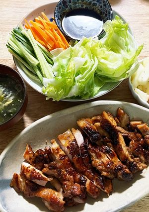 なんちゃて北京ダック風野菜包み-レシピのメイン写真