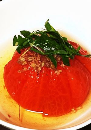 トマトのおひたし-レシピのメイン写真