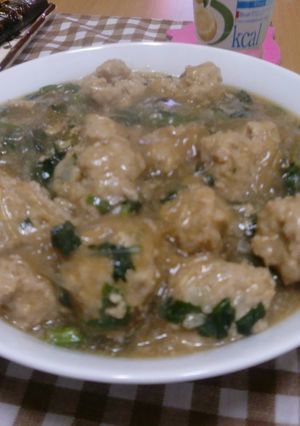 やわらかあんかけ肉団子♪-レシピのメイン写真
