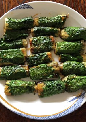 茄子の紫蘇巻き焼き-レシピのメイン写真