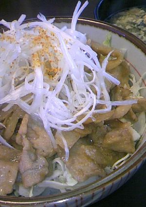 こっくり豚味噌丼♪-レシピのメイン写真