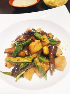 夏野菜とこんにゃくのあまピリ炒め-レシピのメイン写真