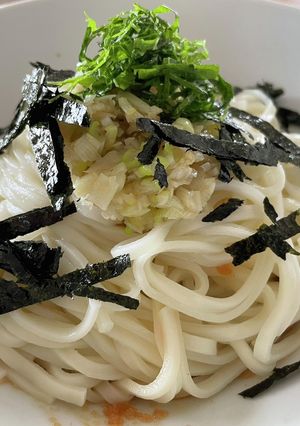 明太子うどん！-レシピのメイン写真