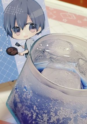 仰の夜のおはなしネイビーソーダ-レシピのメイン写真