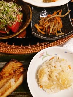 切りゴボウde簡単鶏炊き込みご飯-レシピのメイン写真