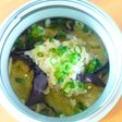 焼きナスの生姜醤油パスタ