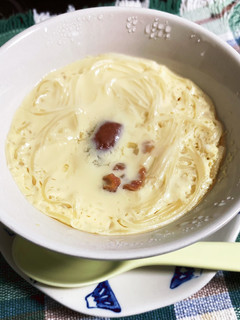 レンチン　梅干し茶碗蒸し-レシピのメイン写真